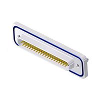 Amphenol CONEC 15-000523 High Density D-Sub Connectors 62 POS MALE HD PC TAIL STRAIGHT G/F GOLD PLATING SOLID BODY WATER RESISTANT THD MTG HOLE C/W UNC4-40 HEX BOLTS