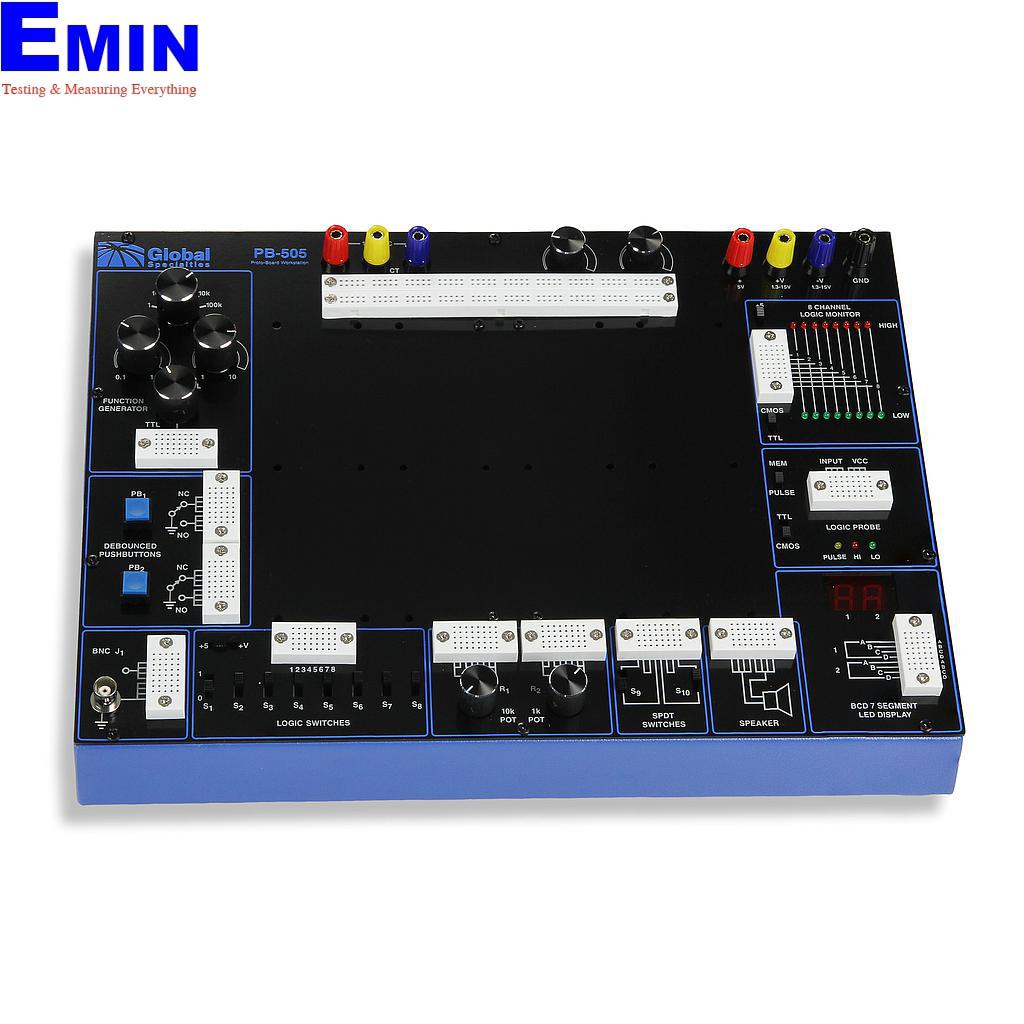 GLOBAL PB505 Deluxe Analog & Digital Design Trainer Specifications
