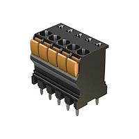 HARTING 14021314101000 Fixed Terminal Blocks har-flexicon, 13pin Terminal Block w/ push-in spring cage termination - 30-16AWG, vertical pcb mount (THR/SMC), 10Amps, pitch 3.50mm