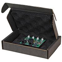 Protektive Pak 37033 Circuit Board CIRCUIT BOARD SHIPPER W/BLACK FOAM, 7 X 5 X 1-1/2