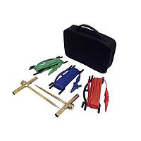 Chauvin Arnoux P01102017 Accessories set for earthing measuring device - 2 earthing rods (15M)
