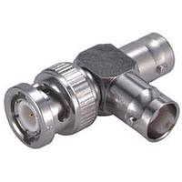 HUBER+SUHNER 45_BNC-75-0-1/133_NE RF Adapters - Tee  BNC plug(m), jack(f), jack(f)