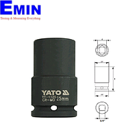 Yato YT-1125 Hexagonal deep impact socket 3/4" (25mm)
