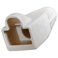 AIM-Cambridge / Cinch Connectivity Solutions 32-2900WH Boot RJ45 Modular Plug Round Boot  White (50 pc bag)