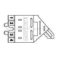 AMP Connectors - TE Connectivity 928039-2 Automotive Connectors DECKEL F 3X7P BU-GH