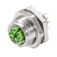 Weidmuller 1444650000 Standard Circular Connector IE-PCBR2-M12X-S-180