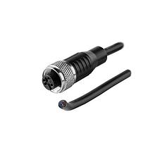 Same Sky (formerly CUI Devices) CDM1229-08A-01FST-1M-67 Sensor Cables / Actuator Cables M12 Female Molded Cable, Straight, UnShielded?A-Coding 8PIN , Cable Jaket PVC 1.0M, Screw M12X1.0