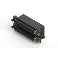 EDAC 662-037-264-003 Dual Port D-Sub Connectors Right-angle Dual Port D-Sub Connector