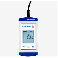 Senseca ECO 121-I3-GKK1000 Waterproof alarm thermometer with insertion probe (– 70.0 ... +250.0 °C (– 94.0 ... +48.0 °F))