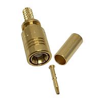 Radiall R114082000 Connectors SMB / STRAIGHT PLUG CRIMP TYPE CABLE 2.6/50+75 S