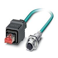 PHOENIX CONTACT 1406603 Cat 5e VS-M12FSBP-PPC/ PL-93E-LI/2,0