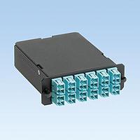 Panduit FCZ-24-10BY Fiber Optic Cable Assemblies 24-fiber cassette OM4 50 m 12 duplex LC