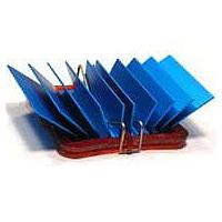 Advanced Thermal Solutions ATS-50300G-C1-R0 Component maxiFLOW Heat Sink with maxiGRIP Attachment, T766, Blue-Anodized, 30x30x12.5mm