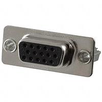 NorComp 780-M15-213R051 High Density D-Sub Connectors IP67 Female High Density D-Sub 15 Position Straight Dip Solder