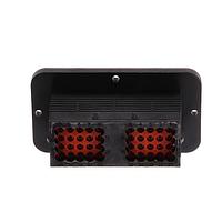 Amphenol SINE Systems ARC12-40PA Sockets 40 Position, Receptacle, Pin Contact, Size 16, Threaded Insert for Jackscrew, Keyed A, Flanged