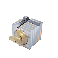 INSIZE 6539-100 Magnetic Square With V Groove (100x100x100 mm, 5-35 mm)