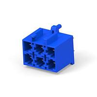 AMP Connectors - TE Connectivity 179849-6 Headers & Wire Housings AMP POWER D/LOCK T/HDR ASSY 6P