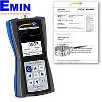 PCE DFG NF 5K-ICA Force Gauge (0~5 kN; 0,5 N; ISO Calibration Cert.)