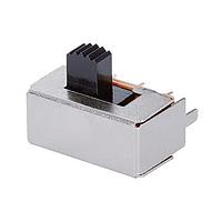 Same Sky (formerly CUI Devices) SLW-1981594-6A-RA-N-D Slide Switch 19.8 x 15 x 9.4 mm, 6 mm Raised Slide Actuator, Right Angle, Through Hole