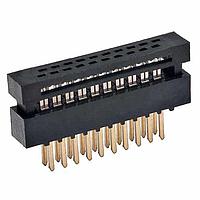 Harwin M50-3801042 Headers & Wire Housings 10+10 DIL IDC ML, Au TRANSITION PLUG