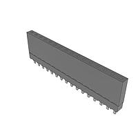 Samtec ESW-116-12-T-S Stackthrough .100" Elevated Socket Strip