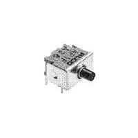 P&B APA1FGRA04 Standard Switches SPDT MOM ROUND R/A PC PUSH SWT