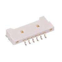 Amphenol Commercial Products G88006221T2EU Receptacle Wire to Board 1.25mm Pitch,R/A SMT,1x6PIN,MATTE TIN,NY6T,NATURAL