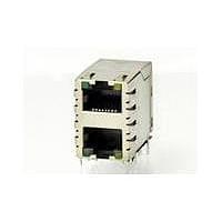 AMP Connectors - TE Connectivity 1-6368011-3 Modular Connectors / Ethernet Connectors STK MJ, 2X1, SHLD, -/-/G/Y LEDS