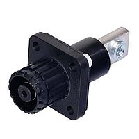 Weidmuller 2918840000 Battery Storage System WBC-S-8BK-M6, Male, Minus Connector, 250A, Screw Connection, max conduct cross section 50mm ,Black