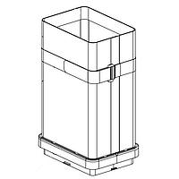Panduit CTGN3X5 Boot Cabinet 3X5 CABLE COOL BOOT TOP AIR SEALING FITG