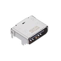Amphenol Commercial Products 12401945E212A USB Type C Connectors USB3.2 GEN1, Type C, Top mount, CH 1.53mm, Dual Row SMT
