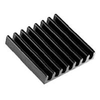 Aavid 335814B00000G Component Bi-Directional Heat Sink w/Attach for BGA, Black, 30x30x9mm, IC Pkg=30x30, Epoxy