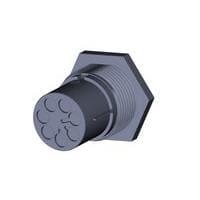 AMP Connectors - TE Connectivity 293774-1 Lighting Connectors NECTOR M PIN HSG PANEL MOUNT 7P CODE A