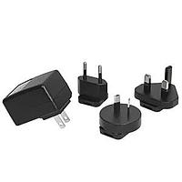 CUI Inc SMM6-5-4-CUB Wall Mount AC Adapters ac-dc, 5 Vdc, 1.2 A, SW, multi-blade, N/E/B/A blades, USB-C plug, level VI, MED