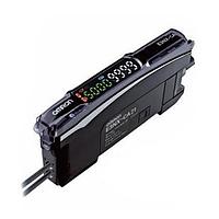 Omron Automation and Safety E3NX-CA41 2M Fiber Amplifier ClrFbr,PNP,1 Out,Pre-W 2M