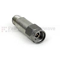 Fairview SA4018-04 4 dB Fixed Attenuator 2.92mm Male To 2.92mm Female Up To 40 GHz Rated To 2 Watts With Passivated Stainless Steel Body