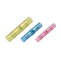 KS Terminals WBNYDF2 Butt Splice Nylon, Double Crimp Window Butt Splice, 16-14 AWG, 27.0 mm