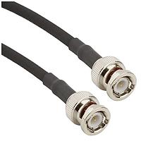 Amphenol RF 095-850-277M30L RF Cable Assemblies BNC Str Pl to BNC Str Pl LMR-195-UF 50 Ohm 30 M