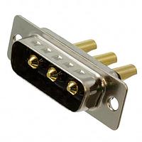 NorComp 680S3W3103L401 Mixed Contact D-Sub Connectors IP67 POWER-D 3w3PWR 40A MALE SOLDER CUP