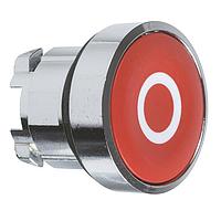 SCHNEIDER ZB4BA432 Momentary FLUSH RED WITH WHITE O MARKING