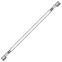 Molex 73116-0076 RF Cable Assemblies Micro/PRETIN END 9" 0.81MM CABLE