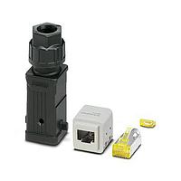 PHOENIX CONTACT 1249554 Modular Connectors / Ethernet Connectors HC-STA-RJ45CT-HT-M20-PLRBK