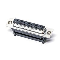 Amphenol Commercial Products L17DBFRDA25SC309 Receptacle 25P Sz B Metal Shell Skt Flat Ribbon