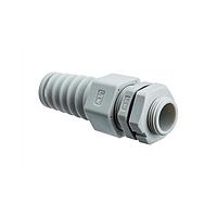 Amphenol LTW CSG-16G004 Cable Glands, Strain Reliefs & Cord Grips Cable Gland, Screw Thread Type, Long Body, Plastic, Gray, PG16, Screw Thread, F10.0 - F14.0mm