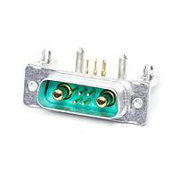 Amphenol CONEC 3007W2PCT56N40X Mixed Contact D-Sub Connectors 7W2 MALE R/A .318 POWER LOADED