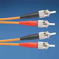 Panduit NKFP623R22SM004 Fiber Optic Cable Assemblies NK 2-fiber OM1 3.0mm Riser Jacket Patch Cord ST to ST - 4m