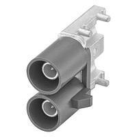 Rosenberger 59S2DU-40MT5-I PCB Connectors Plug PC-Board SMD Right Angle I Beige