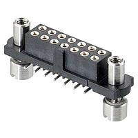 Harwin M80-4S10642F8 Headers & Wire Housings 3+3 Pos. Female DIL Vertical SMT Conn. Reverse Fix