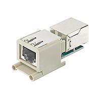 HARTING 09120032784 Modular Connectors / Ethernet Connectors HAN BRID-RJ45 PANEL FEED THROUGH