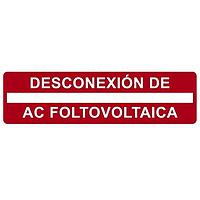 HellermannTyton 596-00813 Solar Label Solar Label, Printable, Spanish, PHOTOVOLTAIC DISCONNECT, 3.75" x 1.0", PET, Red, 50/roll
